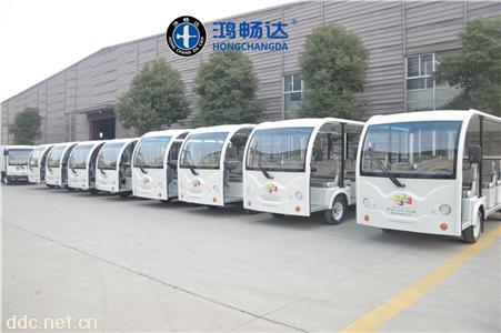  鸿畅达23座电动观光车